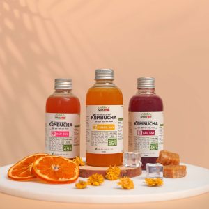 TRÀ TRÁI CÂY KOMBUCHA