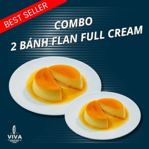 COMBO 2 FLAN FULL CREAM