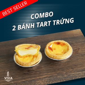 COMBO 2 BÁNH TART TRỨNG