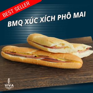 BÁNH MÌ QUE XÚC XÍCH PHÔ MAI
