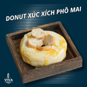 DONUT XÚC XÍCH PHÔ MAI