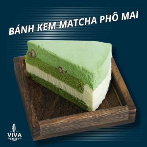 BÁNH KEM MATCHA PHÔ MAI
