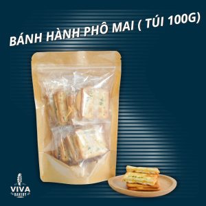 BÁNH HÀNH PHÔ MAI KÉO SỢI (Túi 100g)