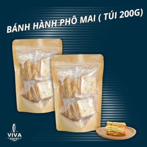 BÁNH HÀNH PHÔ MAI (Túi 200g)